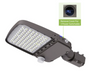 LED Parking Lot Lights – High-Lumen Shoebox Fixture with Photocell & Sensor