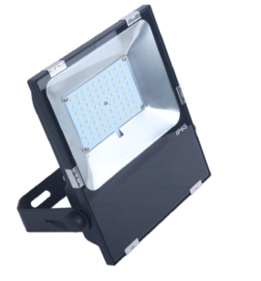 Slim LED Flood Light for outdoor commercial use, offering bright and energy-efficient illumination for large spaces.