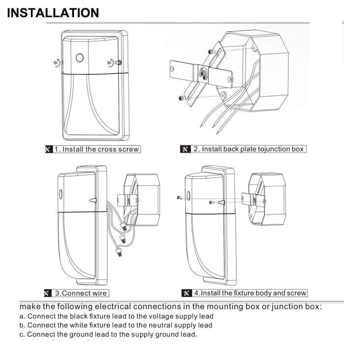 Weather-Resistant Wall Mount LED Light – Ideal for Commercial and Residential Exteriors