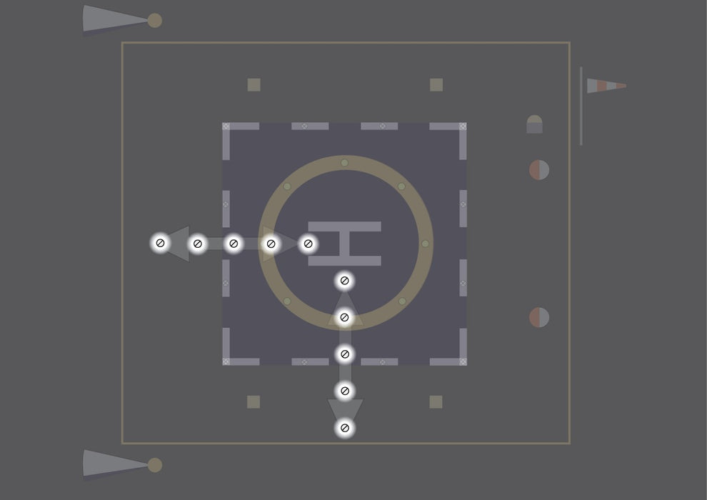 Flat Alignment-FD - Heliport Alignment Light