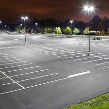 LED Parking Lot Lights – 3-Power Switchable High-Performance Shoebox Fixtures with Photocell & Sensor